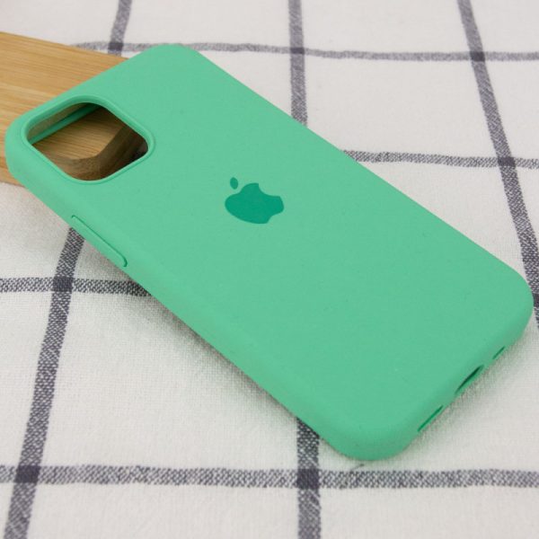 Чохол для iPhone 15 сіліконовий Case Full Protective зелений - Зображення 2