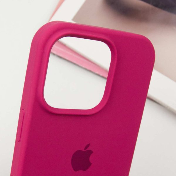 Чохол для iPhone 15 Pro сіліконовий Case Full Protective червоний - Зображення 3