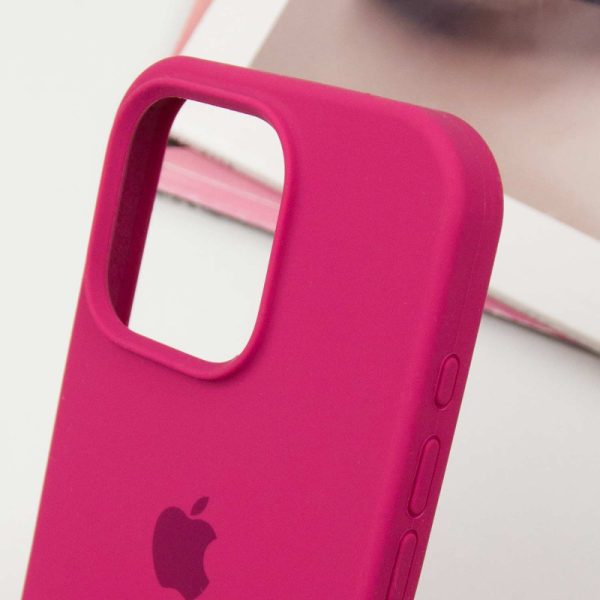 Чохол для iPhone 15 Pro сіліконовий Case Full Protective червоний - Зображення 4