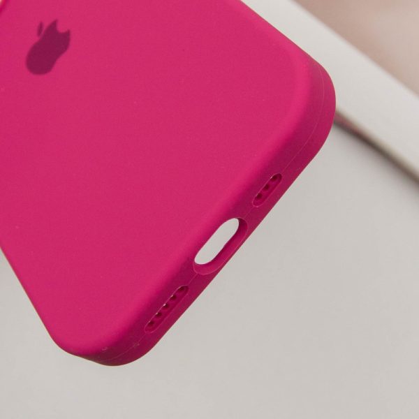 Чохол для iPhone 15 Pro сіліконовий Case Full Protective червоний - Зображення 5