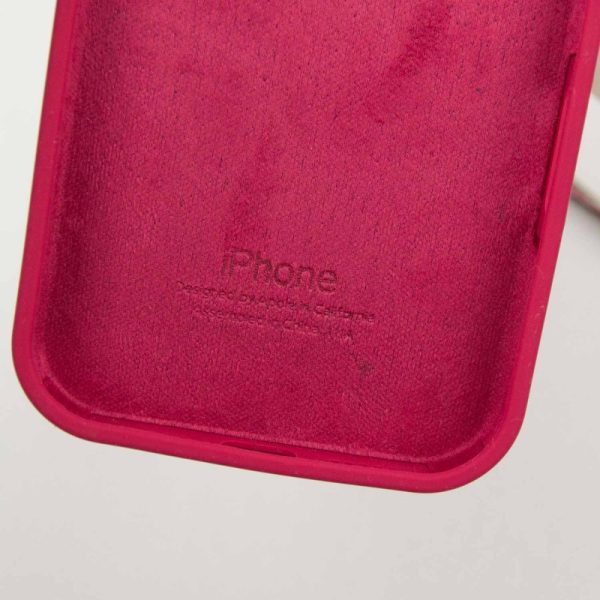 Чохол для iPhone 15 Pro сіліконовий Case Full Protective червоний - Зображення 6