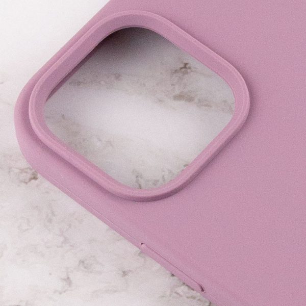 Чохол для iPhone 15 Pro сіліконовий Case Full Protective ліловий - Зображення 4