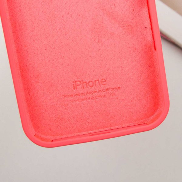 Чохол для iPhone 16 сіліконовий Case Full Protective кавуновий - Зображення 7