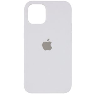 Чохол для iPhone 16 сіліконовий Case Full Protective білий