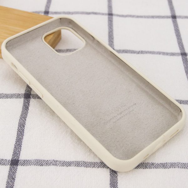 Чохол для iPhone 16 сіліконовий Case Full Protective бежевий - Зображення 3