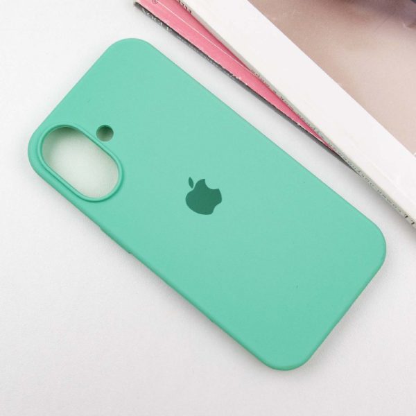 Чохол для iPhone 16 сіліконовий Case Full Protective бірюзовий - Зображення 2