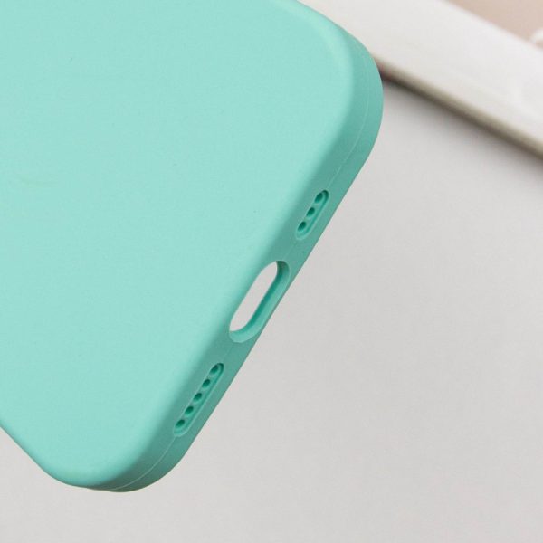 Чохол для iPhone 16 сіліконовий Case Full Protective бірюзовий - Зображення 6