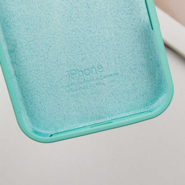 Чохол для iPhone 16 сіліконовий Case Full Protective бірюзовий - Зображення 7