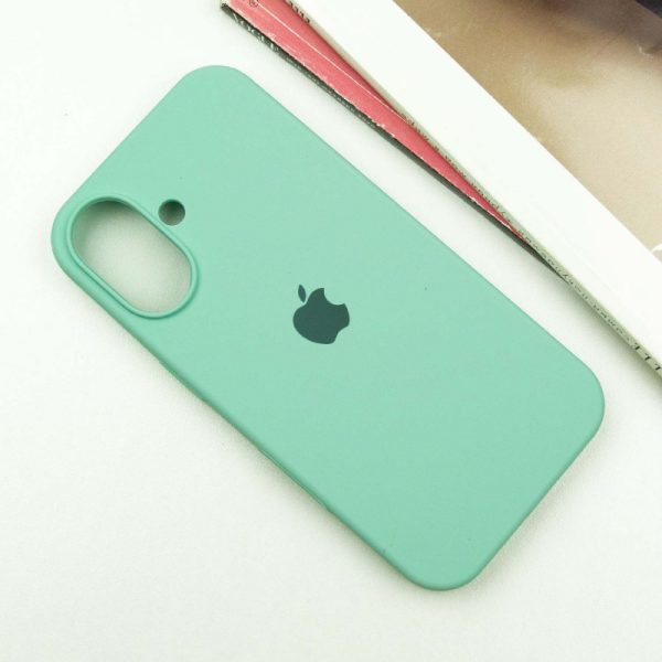 Чохол для iPhone 16 сіліконовий Case Full Protective бірюзовий - Зображення 2