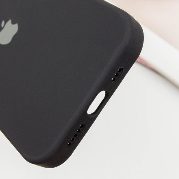 Чохол для iPhone 16 сіліконовий Case Full Protective чорний - Зображення 6