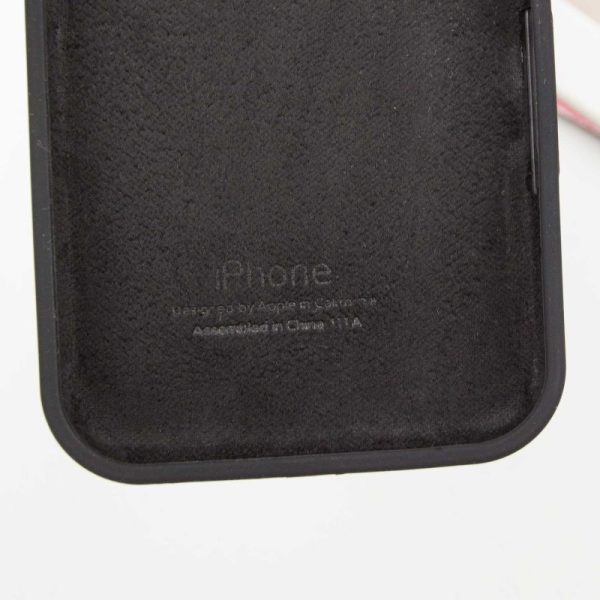 Чохол для iPhone 16 сіліконовий Case Full Protective чорний - Зображення 7
