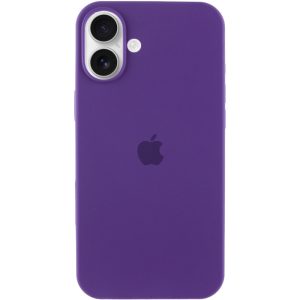 Чохол для iPhone 16 сіліконовий Case Full Protective фіолетовий
