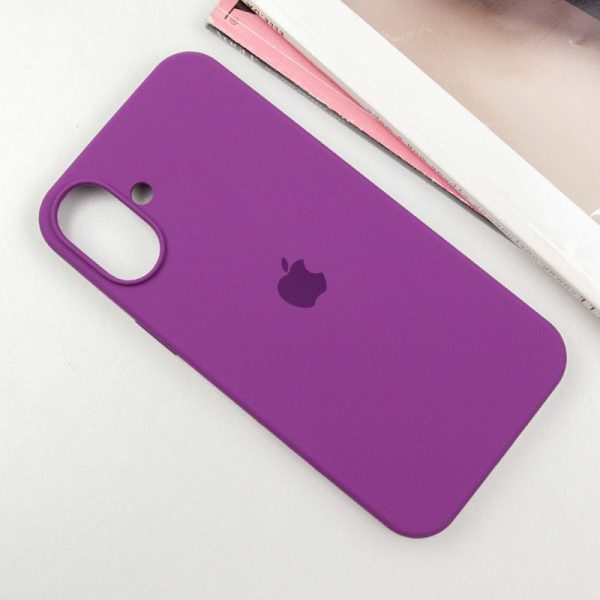 Чохол для iPhone 16 сіліконовий Case Full Protective фіолетовий - Зображення 2