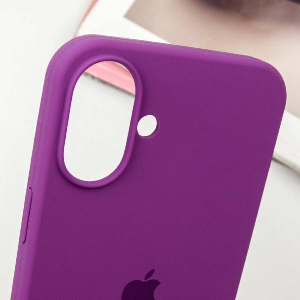 Чохол для iPhone 16 сіліконовий Case Full Protective фіолетовий - Зображення 5