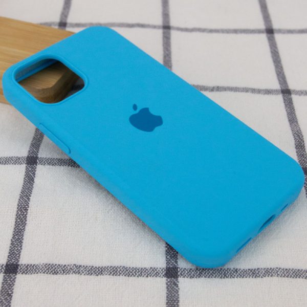 Чохол для iPhone 16 сіліконовий Case Full Protective блакитний - Зображення 2