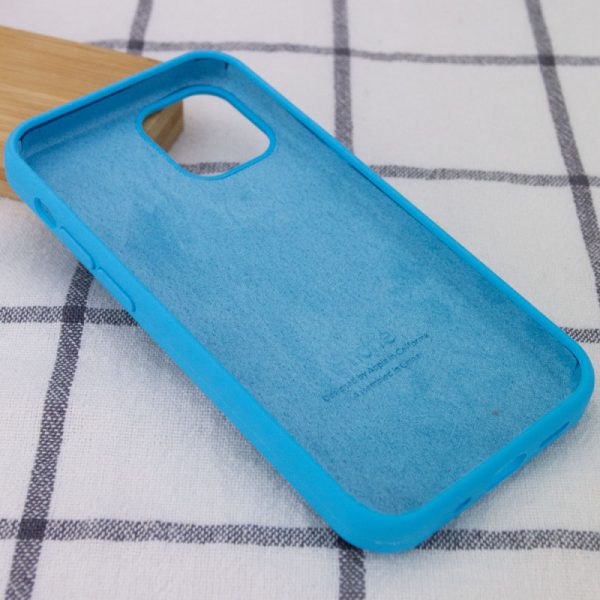 Чохол для iPhone 16 сіліконовий Case Full Protective блакитний - Зображення 3
