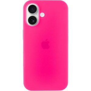 Чохол для iPhone 16 сіліконовий Case Full Protective рожевий