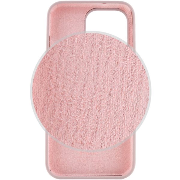 Чохол для iPhone 16 сіліконовий Case Full Protective рожевий - Зображення 3