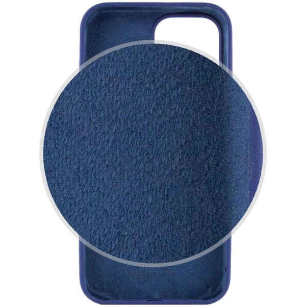 Чохол для iPhone 16 сіліконовий Case Full Protective синій - Зображення 3
