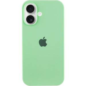 Чохол для iPhone 16 сіліконовий Case Full Protective зелений