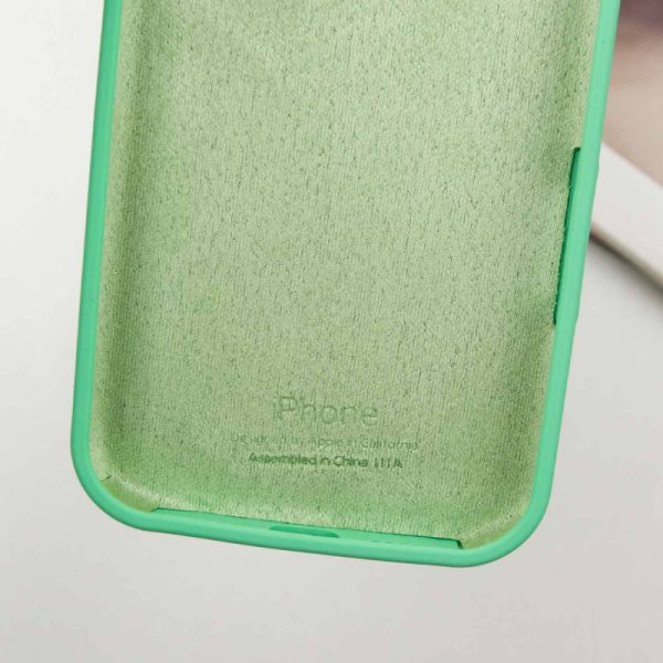 Чохол для iPhone 16 сіліконовий Case Full Protective зелений - Зображення 8