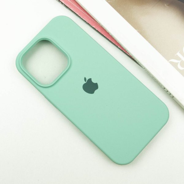 Чохол для iPhone 16 Pro сіліконовий Case Full Protective бірюзовий - Зображення 2