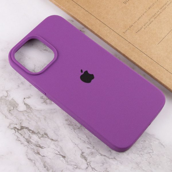 Чохол для iPhone 16 Pro сіліконовий Case Full Protective фіолетовий - Зображення 5