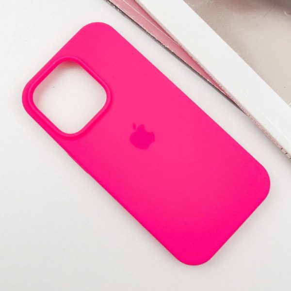 Чохол для iPhone 16 Pro сіліконовий Case Full Protective рожевий - Зображення 3