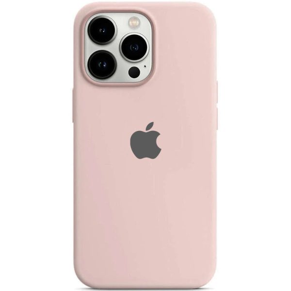 Чохол для iPhone 16 Pro сіліконовий Case Full Protective рожевий