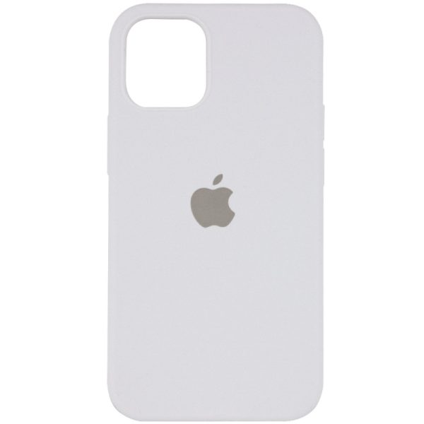 Чохол для iPhone 16 Pro Max сіліконовий Case Full Protective білий