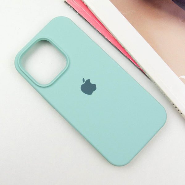 Чохол для iPhone 16 Pro Max сіліконовий Case Full Protective бірюзовий - Зображення 2