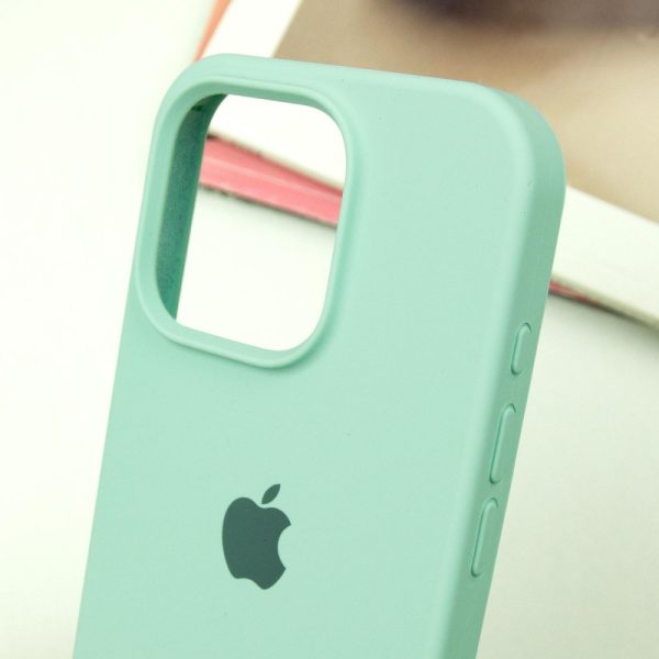 Чохол для iPhone 16 Pro Max сіліконовий Case Full Protective бірюзовий - Зображення 6
