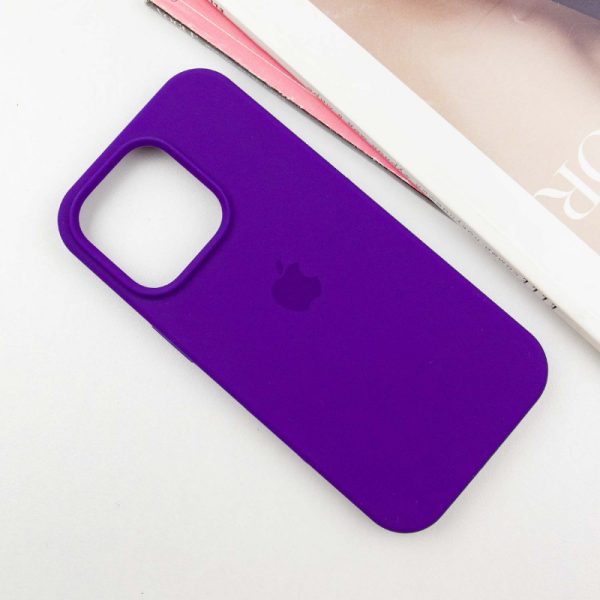 Чохол для iPhone 16 Pro Max сіліконовий Case Full Protective фіолетовий - Зображення 2