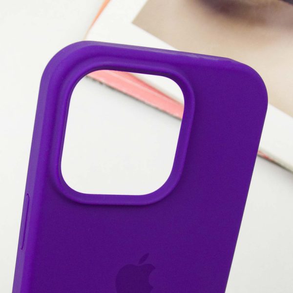 Чохол для iPhone 16 Pro Max сіліконовий Case Full Protective фіолетовий - Зображення 5