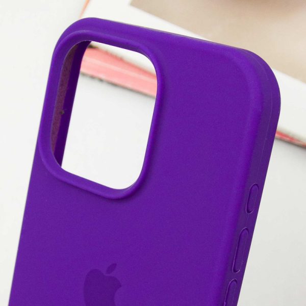 Чохол для iPhone 16 Pro Max сіліконовий Case Full Protective фіолетовий - Зображення 6