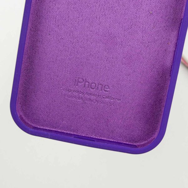 Чохол для iPhone 16 Pro Max сіліконовий Case Full Protective фіолетовий - Зображення 8