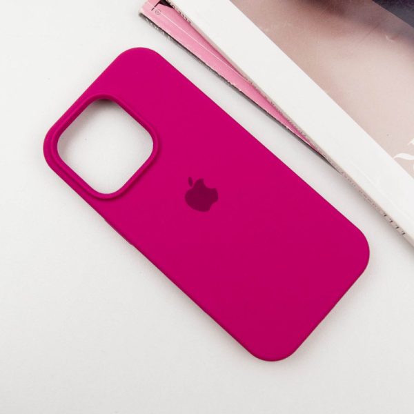 Чохол для iPhone 16 Pro Max сіліконовий Case Full Protective червоний - Зображення 2
