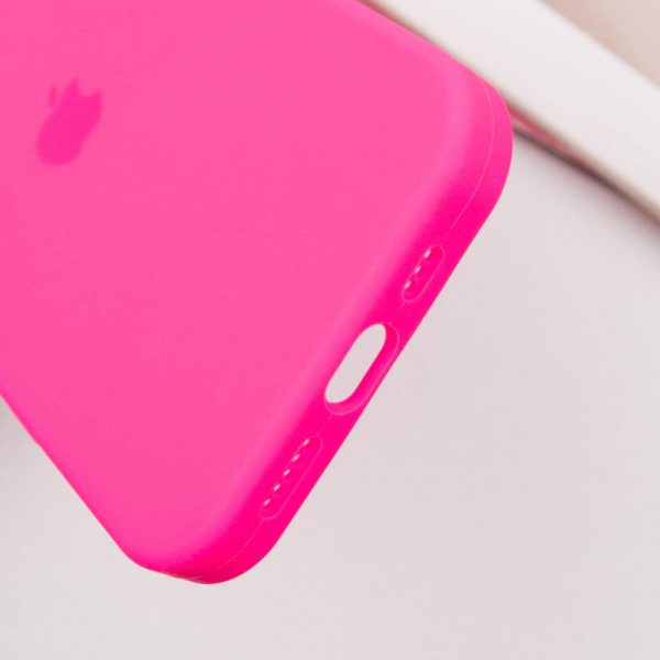 Чохол для iPhone 16 Pro Max сіліконовий Case Full Protective рожевий - Зображення 7