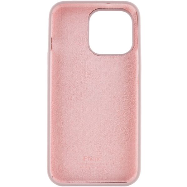 Чохол для iPhone 16 Pro Max сіліконовий Case Full Protective рожевий - Зображення 2