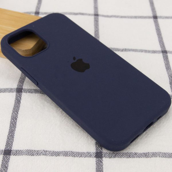 Чохол для iPhone 16 Pro Max сіліконовий Case Full Protective темно-синій - Зображення 2
