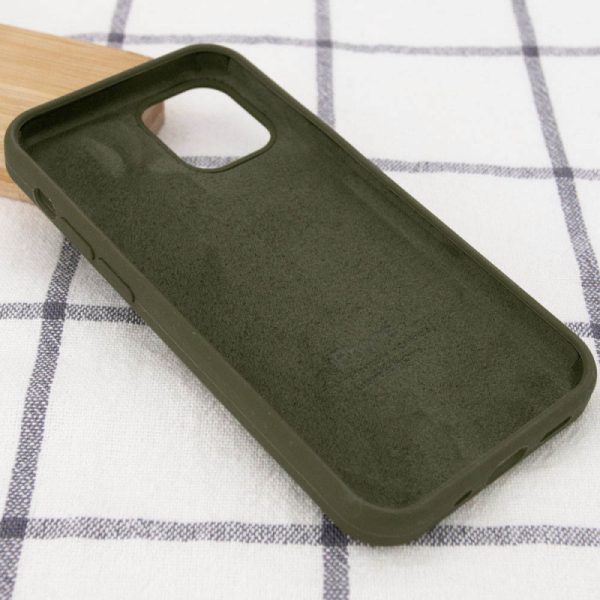 Чохол для iPhone 12 Pro сіліконовий Case Full Protective зелений - Зображення 3