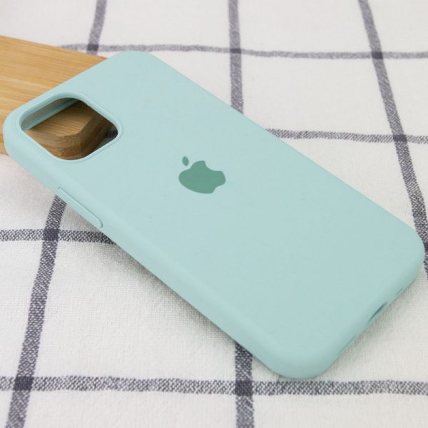 Чохол для iPhone 12 Pro сіліконовий Case Full Protective бірюзовий - Зображення 2