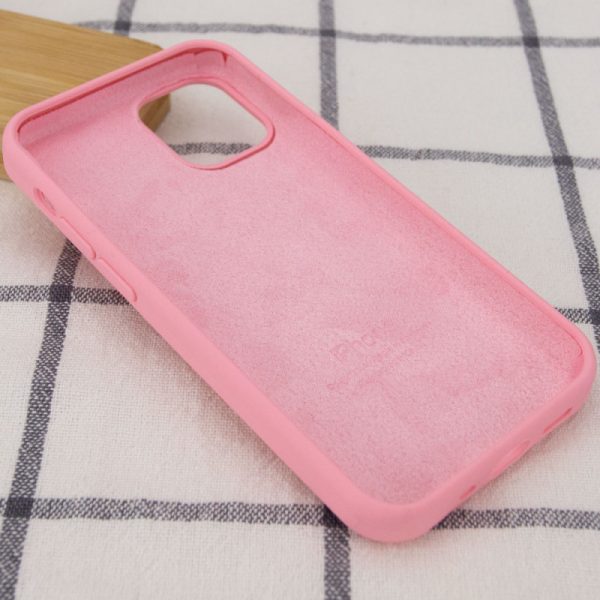 Чохол для iPhone 12 Pro сіліконовий Case Full Protective рожевий - Зображення 3