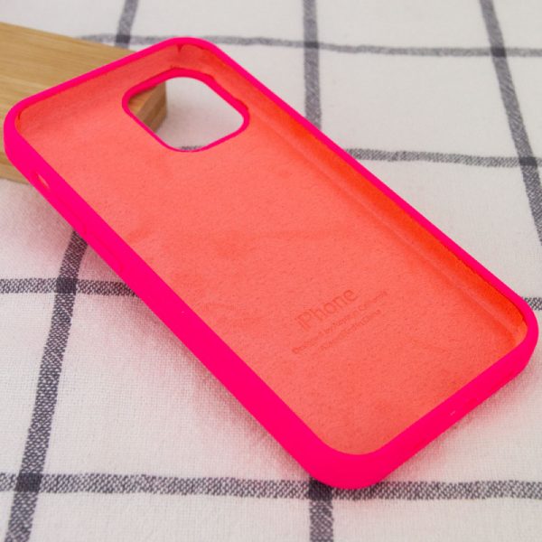 Чохол для iPhone 13 mini сіліконовий Case Full Protective рожевий - Зображення 3