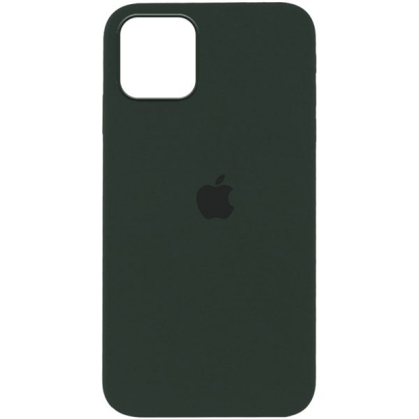 Чохол для iPhone 13 mini сіліконовий Case Full Protective зелений