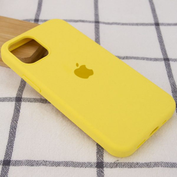 Чохол для iPhone 13 mini сіліконовий Case Full Protective жовтий - Зображення 2