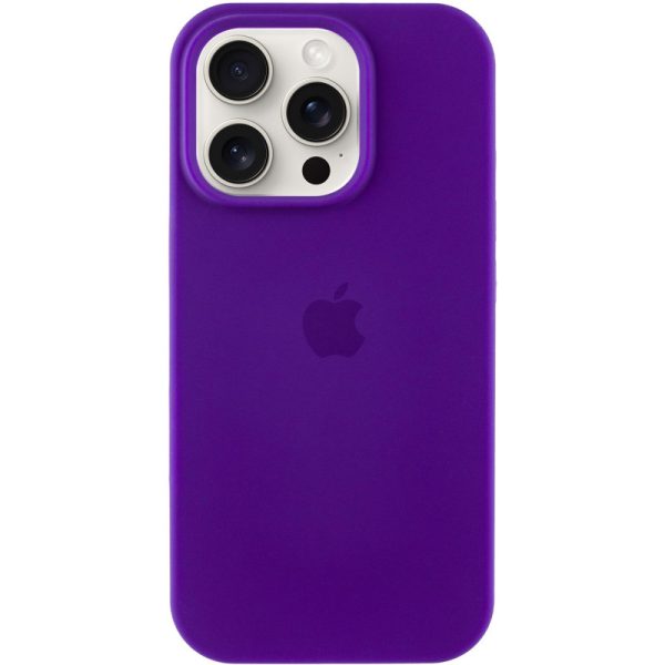Чохол для iPhone 13 Pro сіліконовий Case Full Protective фіолетовий