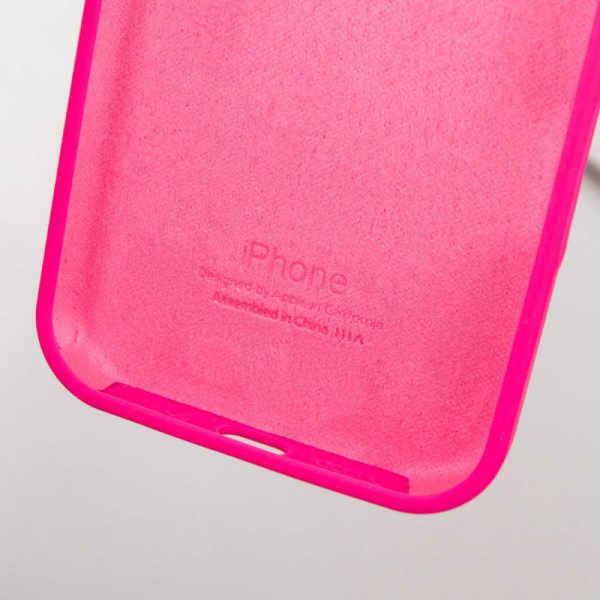 Чохол для iPhone 13 Pro сіліконовий Case Full Protective рожевий - Зображення 6