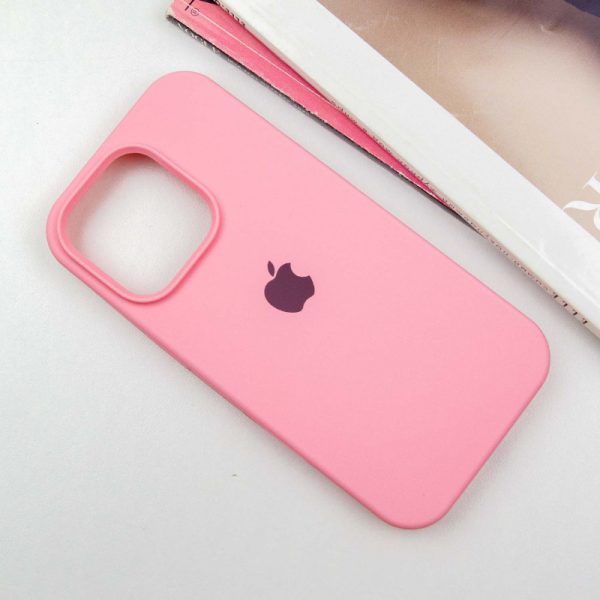 Чохол для iPhone 13 Pro сіліконовий Case Full Protective рожевий - Зображення 2