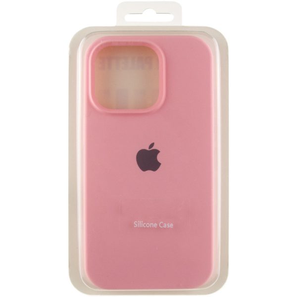 Чохол для iPhone 13 Pro сіліконовий Case Full Protective рожевий - Зображення 6